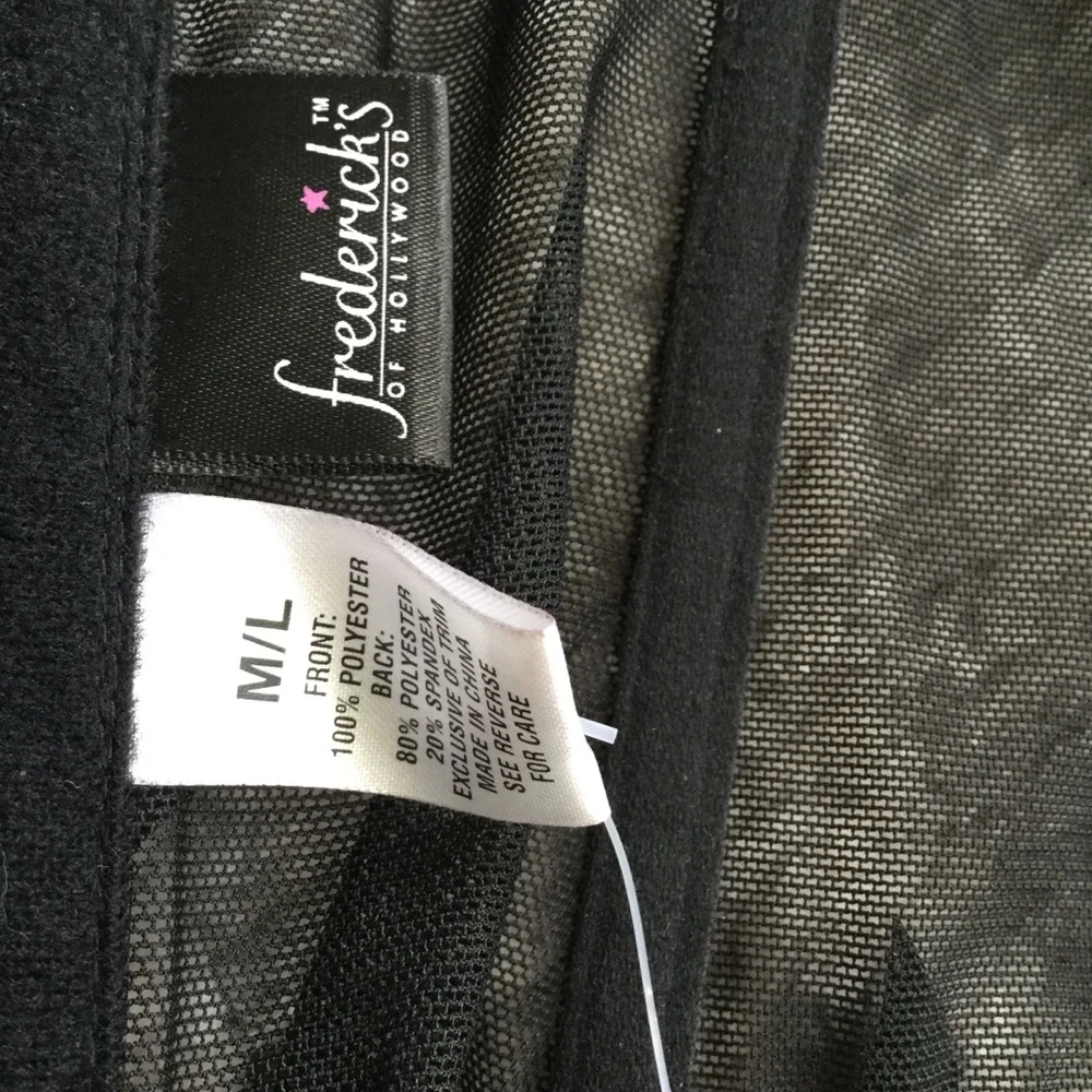 NWT Frederick's Waist Cincher w. Garters SZ M/L - Picture 5 of 10